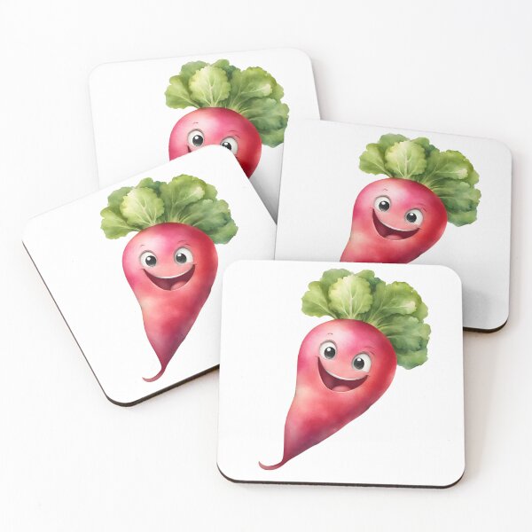 Item preview, Charming Delightful Radish designed and sold by CuteAndAesthetic.