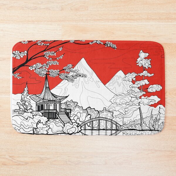 Item preview, Harmony in Prints: Japanese Landscape Engraving designed and sold by OpsDesing.