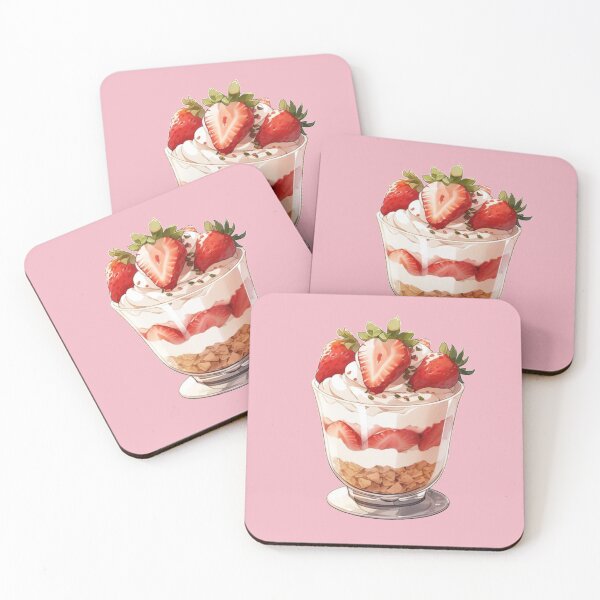 Item preview, Strawberry Yogurt with Granola designed and sold by OPSakura.