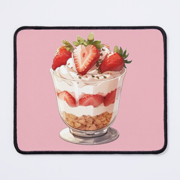 Item preview, Strawberry Yogurt with Granola designed and sold by OPSakura.