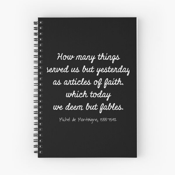 Item preview, Articles Of Faith, Michel de Montaigne, 1533-1592 designed and sold by RocketshipRetro.