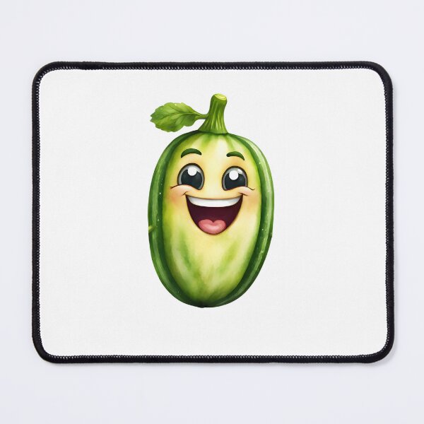 Item preview, Whimsical Cute Zucchini designed and sold by CuteAndAesthetic.
