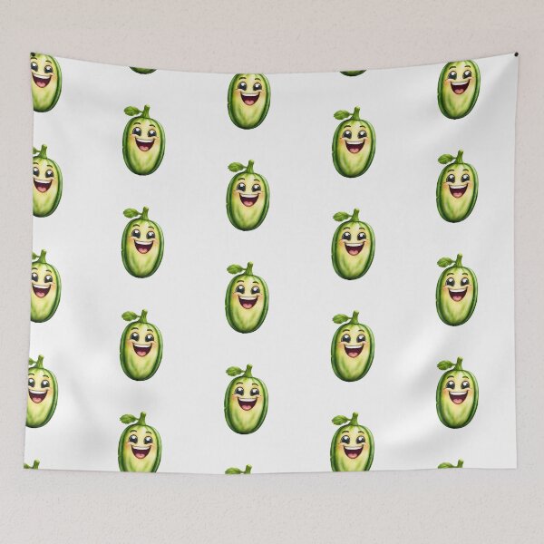 Item preview, Whimsical Cute Zucchini designed and sold by CuteAndAesthetic.