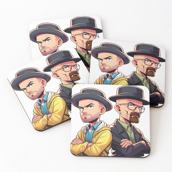 Aperçu de l'œuvre Jesse Pinkman et Walter White créée et vendue par Greemo03.