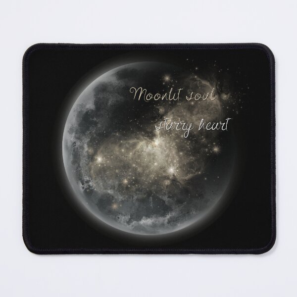 Item preview, Moonlit soul, starry heart designed and sold by UnCoverDesign.