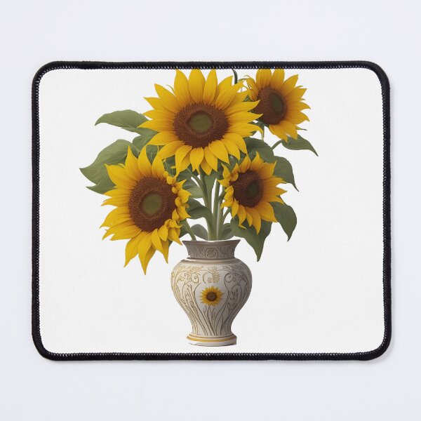 Item preview, beautiful greek vase with sunflowers summer and spring style designed and sold by Carlos Gudino.