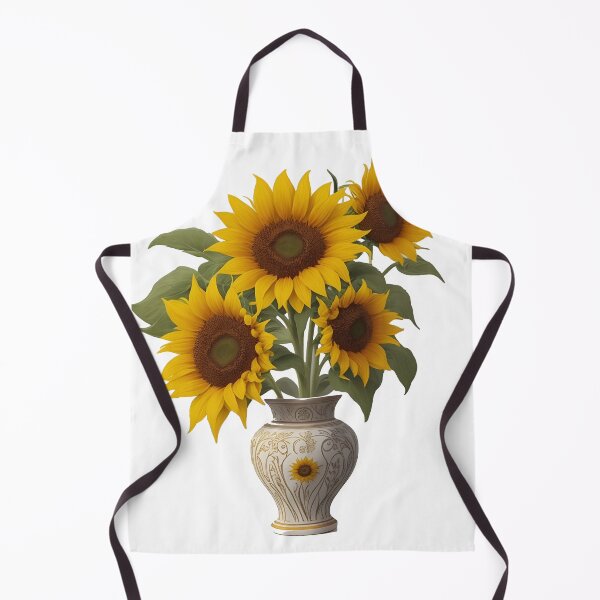 Item preview, beautiful greek vase with sunflowers summer and spring style designed and sold by Carlos Gudino.