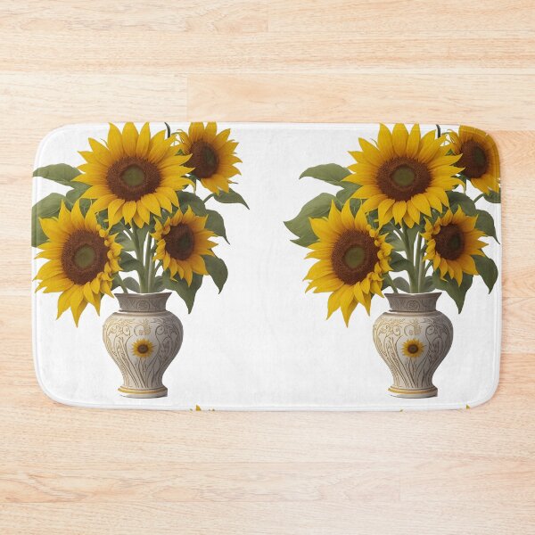 Item preview, beautiful greek vase with sunflowers summer and spring style designed and sold by Carlos Gudino.