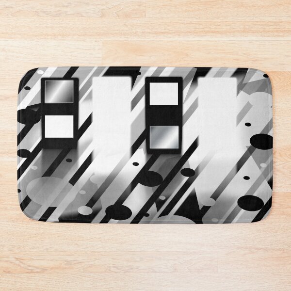 Item preview, white and black domino design designed and sold by Artisfunforme.