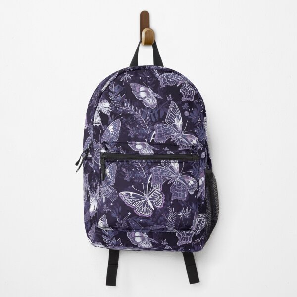 Aperçu de l'œuvre Lavender Luxury Contemporary Retro Butterfly and Bugs fabric designs créée et vendue par Andimoot.
