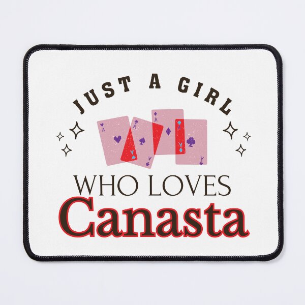 Item preview, Just a girl who loves Canasta designed and sold by CyberArtistOne.
