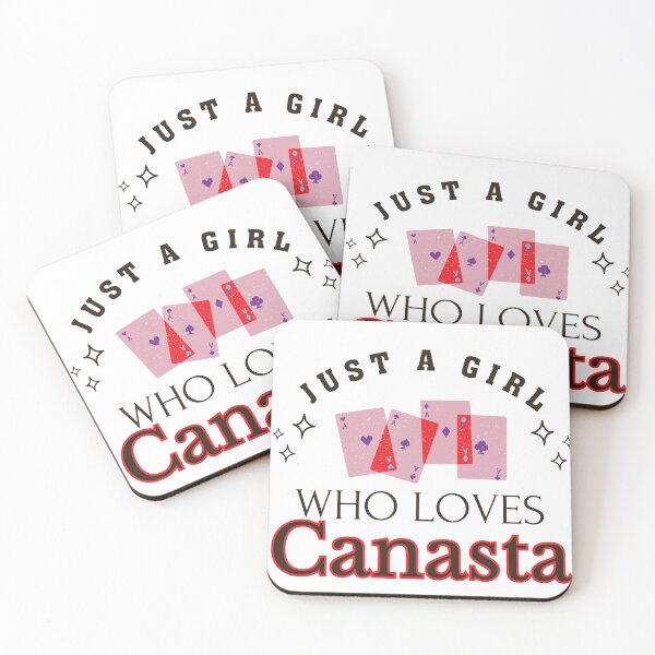 Item preview, Just a girl who loves Canasta designed and sold by CyberArtistOne.