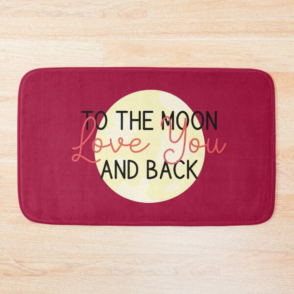 Item preview, Love You to the Moon and Back Phrase. Romantic Saying. Valentines Day Print designed and sold by AnnaVioletStore.
