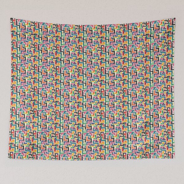 Item preview, Colorful Geometric Pattern 43 designed and sold by davidalv.