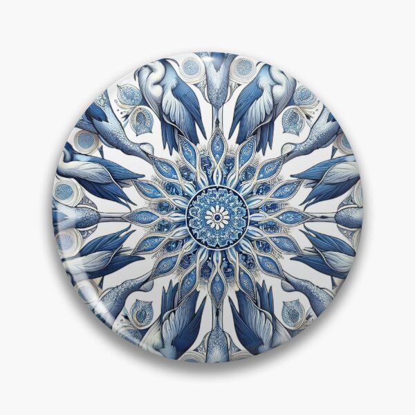 Item preview, Blue Heron Kaleidoscopic Artistic Design designed and sold by SandbarTees.