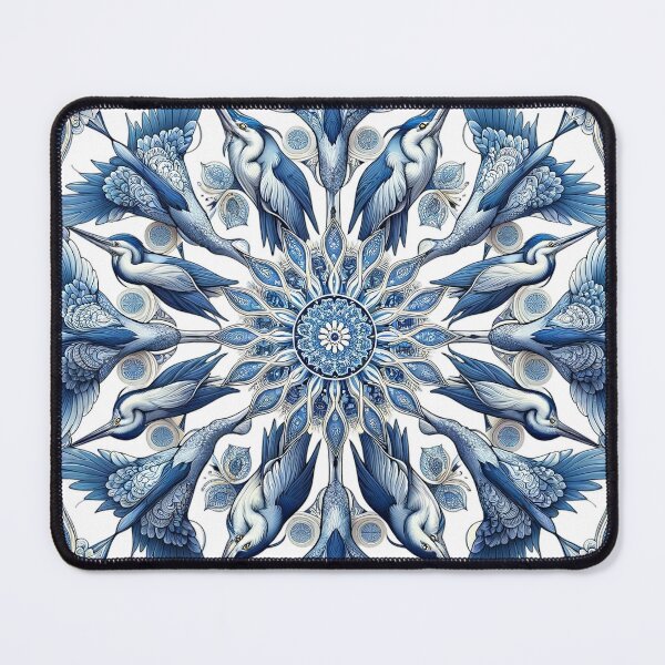 Item preview, Blue Heron Kaleidoscopic Artistic Design designed and sold by SandbarTees.