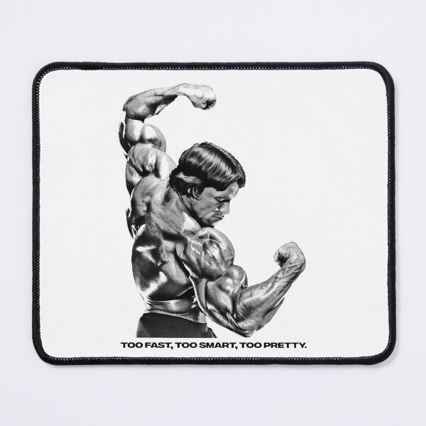 Item preview, Stoic Quote Too Fast, Too Smart, Too Pretty. Muhammad Ali. Arnold Schwarzenegger Fan art designed and sold by HuzaifaNaveedh.