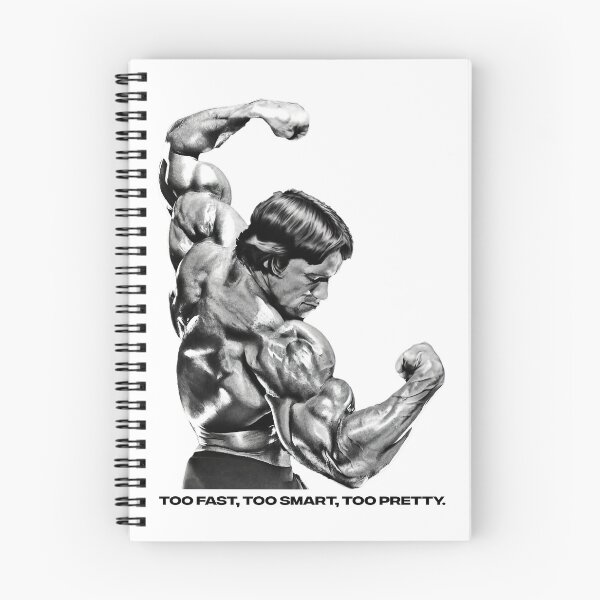 Item preview, Stoic Quote Too Fast, Too Smart, Too Pretty. Muhammad Ali. Arnold Schwarzenegger Fan art designed and sold by HuzaifaNaveedh.