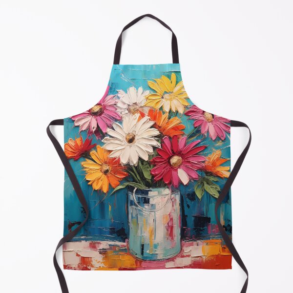 Item preview, Bold Acrylic flower arrangement painting print designed and sold by dcrc.