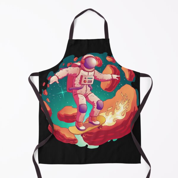 Item preview, Astraunot playing with a sketboard illustration designed and sold by stishirt.