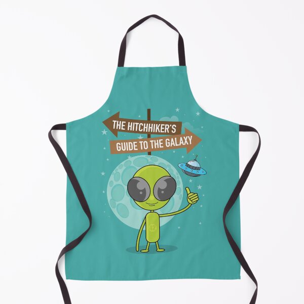 Item preview, The Hitchhiker’s Guide to the Galaxy - Alternative Movie Poster designed and sold by MoviePosterBoy.