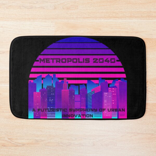 Item preview, Metropolis 2040: A Futuristic Symphony of Urban Innovation designed and sold by ZingZest.
