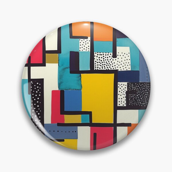 Item preview, Colorful Geometric Pattern 45 designed and sold by davidalv.