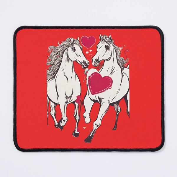 Item preview, Who loves Valentine s day horses cute horses designed and sold by Suzie-Mara.