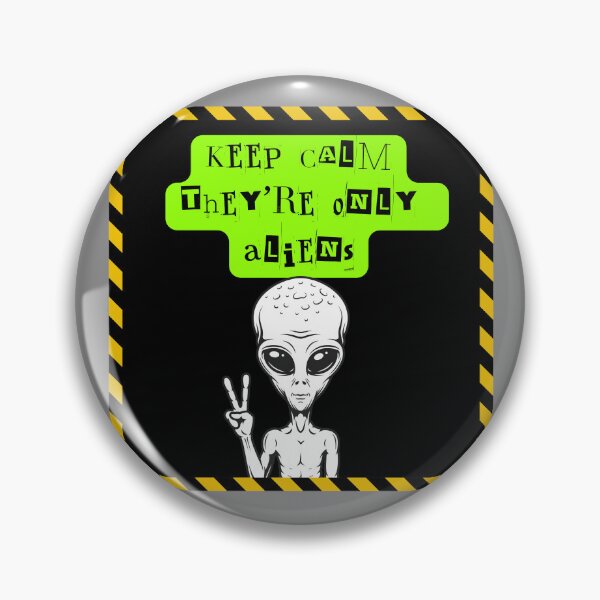 Aperçu de l'œuvre Restez calme, ce ne sont que des extraterrestres ! créée et vendue par 3TSMVB.