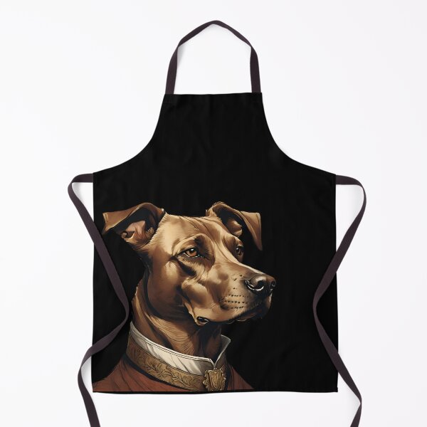 Item preview, Timeless Dog Portrait in Earthy Tones designed and sold by ChicTrendz.