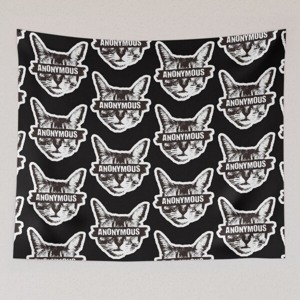 Item preview, anonymous cat designed and sold by Ratatatts.