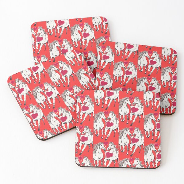 Item preview, Who loves Valentine s day horses cute horses designed and sold by Suzie-Mara.