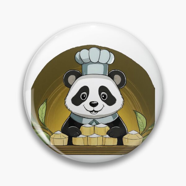 Item preview, Panda Chef Makes Cakes in the Kitchen designed and sold by omerfdln34.