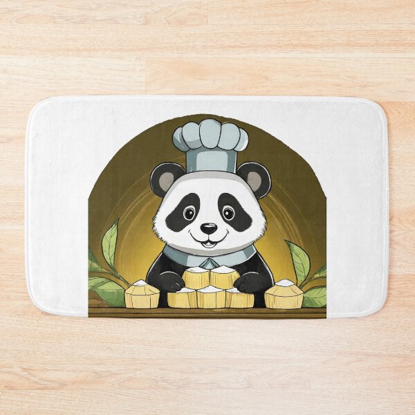Item preview, Panda Chef Makes Cakes in the Kitchen designed and sold by omerfdln34.