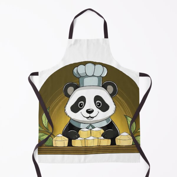 Item preview, Panda Chef Makes Cakes in the Kitchen designed and sold by omerfdln34.