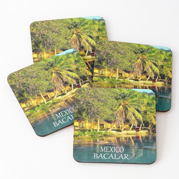 Aperçu de l'œuvre Bacalar Mexique Sticker créée et vendue par ciyou.