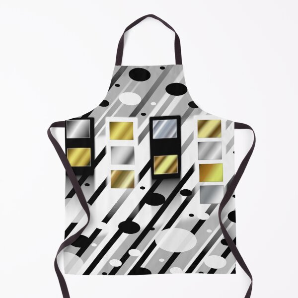 Item preview, gold and silver domino design designed and sold by Artisfunforme.