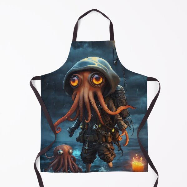 Item preview, Peg Leg Squid designed and sold by ShortySparks.