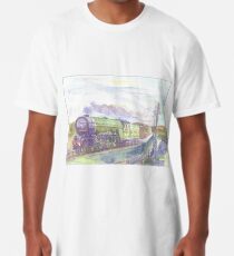 The Legend,No 4472 Flying Scotsman Long T-Shirt