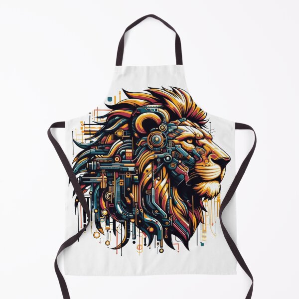 Item preview, Robotic King Lion designed and sold by MrAI-Store.
