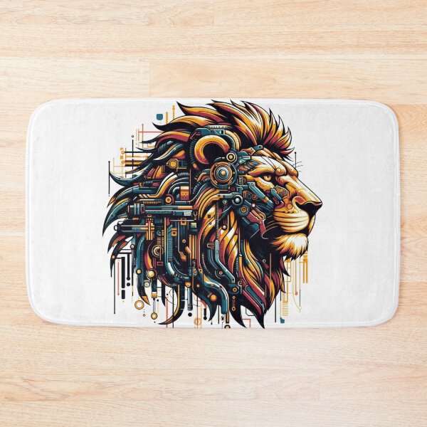 Item preview, Robotic King Lion designed and sold by MrAI-Store.