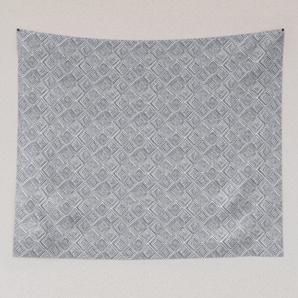 Item preview, Black and White Geometric Pattern 26 designed and sold by davidalv.