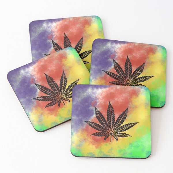 Item preview, Rainbow smoke leaf designed and sold by bohemianeNVy7.