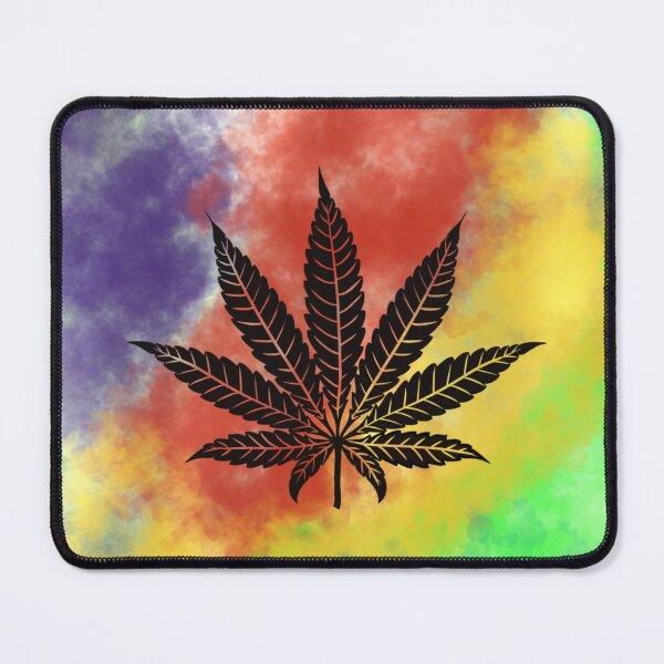 Item preview, Rainbow smoke leaf designed and sold by bohemianeNVy7.