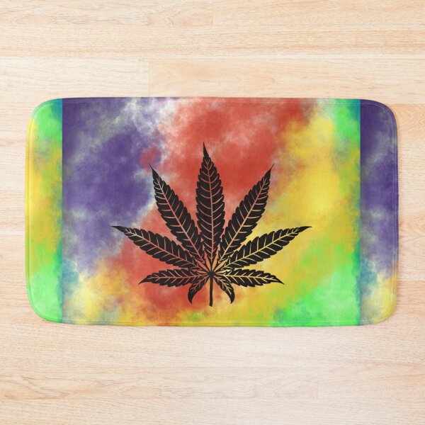 Item preview, Rainbow smoke leaf designed and sold by bohemianeNVy7.