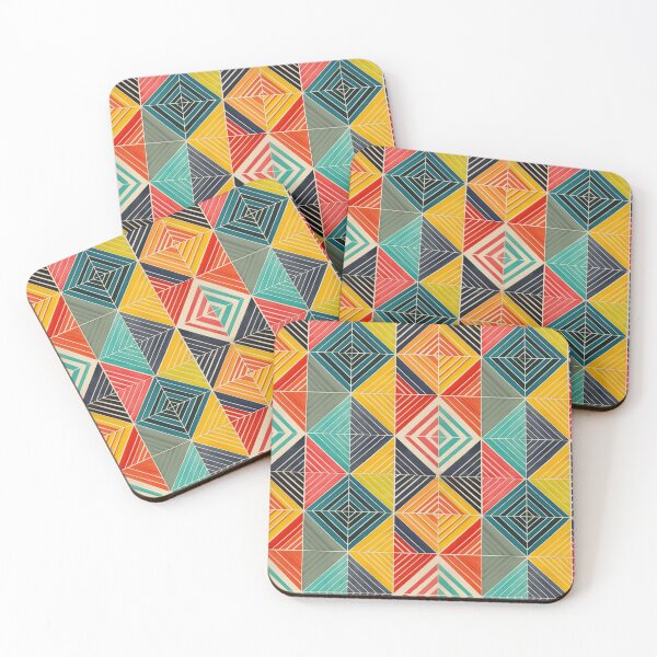 Item preview, Colorful Geometric Pattern 46 designed and sold by davidalv.