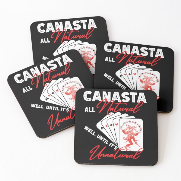 Item preview, FUNNY CANASTA ALL NATURAL, WELL UNTIL IT'S UNNATURAL designed and sold by FlutteringWings.