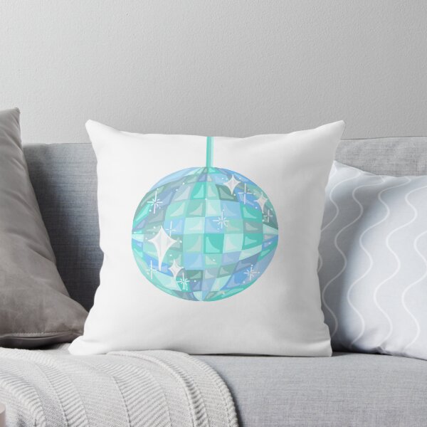 Aperçu de l'œuvre boule disco groovy bleue créée et vendue par therosiegarden.