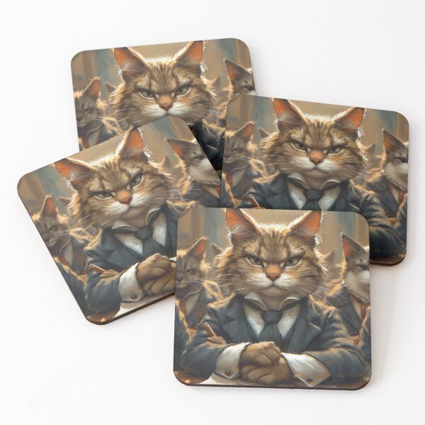 Item preview, Sophisticated Cat in a Suit designed and sold by Emre Karaarslan.