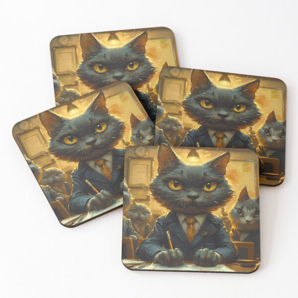 Item preview, Sophisticated Cat in a Suit designed and sold by Emre Karaarslan.